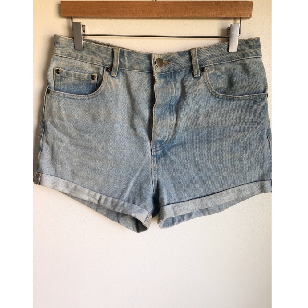 Forever 21 High Waisted Blue Jean Summer Shorts
